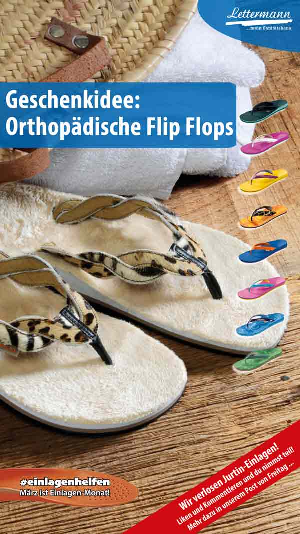 Orthopädische Flip Flop