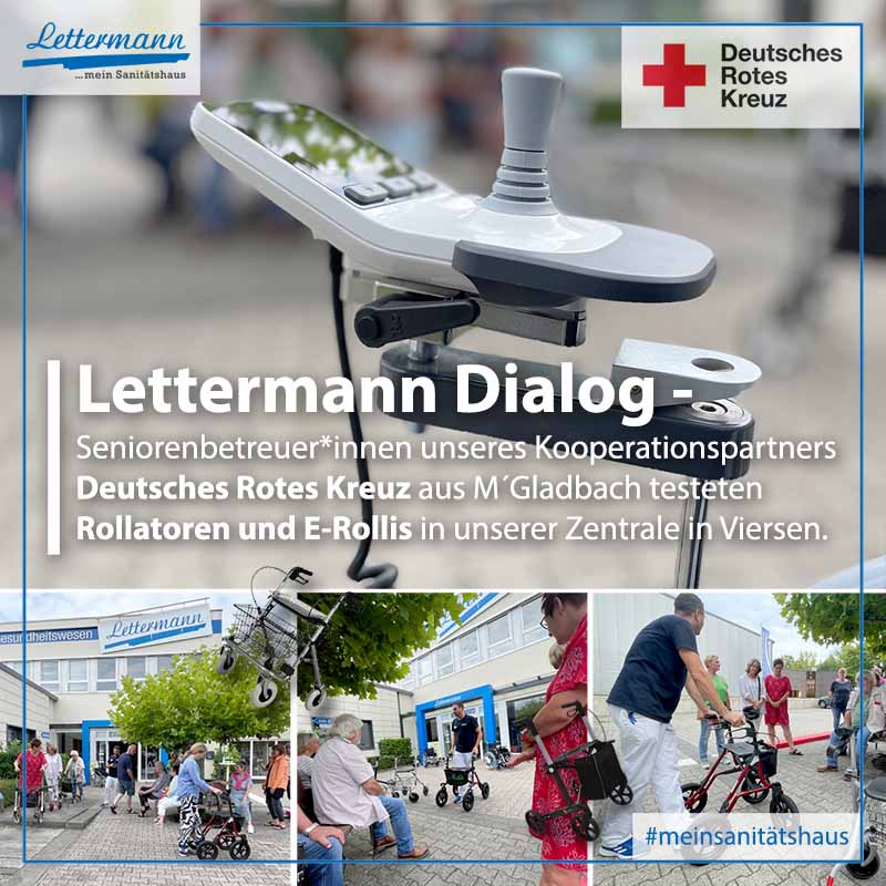 Lettermann Dialog Rollator und Rollstuhl